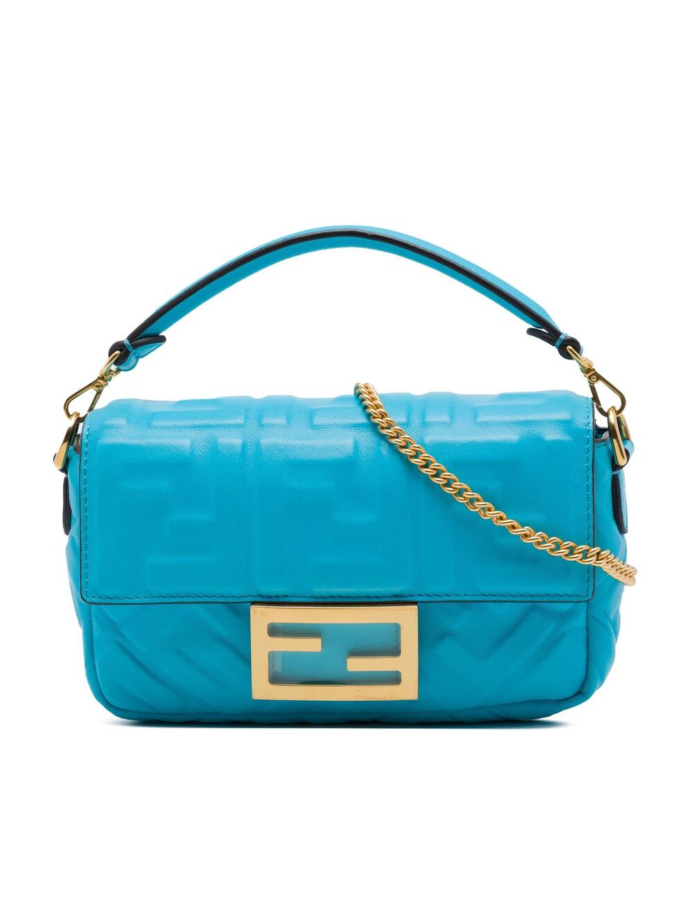 Fendi Mini Zucca Embossed Leather #362400F13B